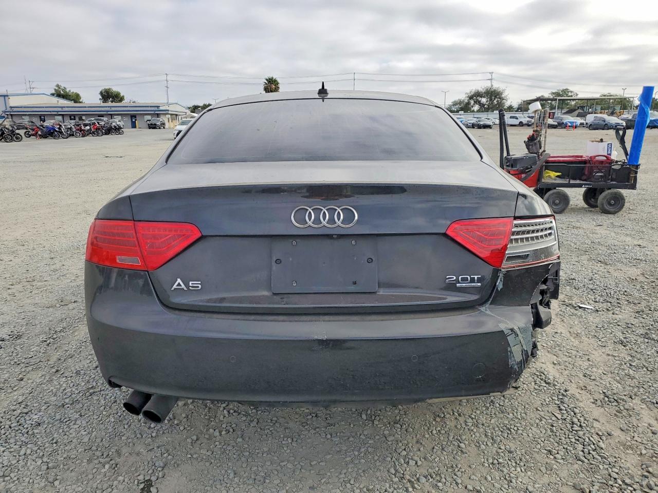 2013 Audi A5 Premium Plus Black vin: WAULFAFR9DA066437