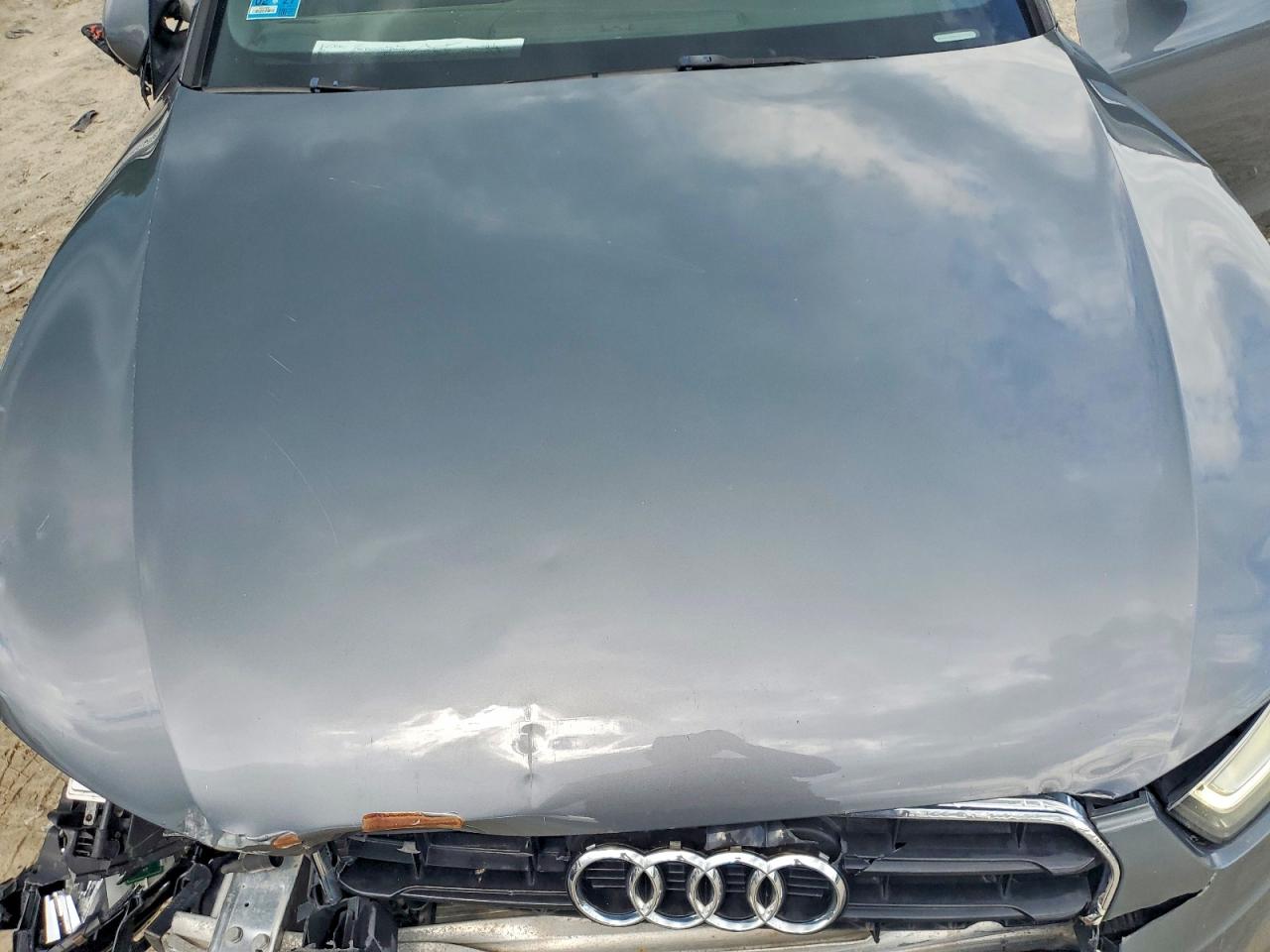 2013 Audi A5 Premium Plus Gray vin: WAULFAFR9DA077342
