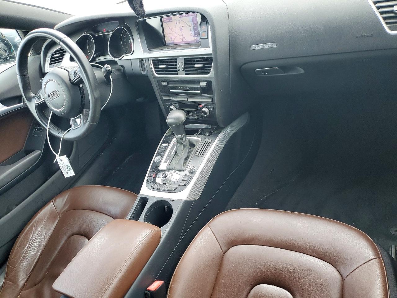 2013 Audi A5 Premium Plus Gray vin: WAULFAFR9DA077342