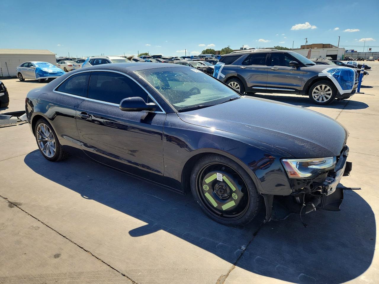 2014 Audi A5 Premium Plus Black vin: WAULFAFR9EA010225