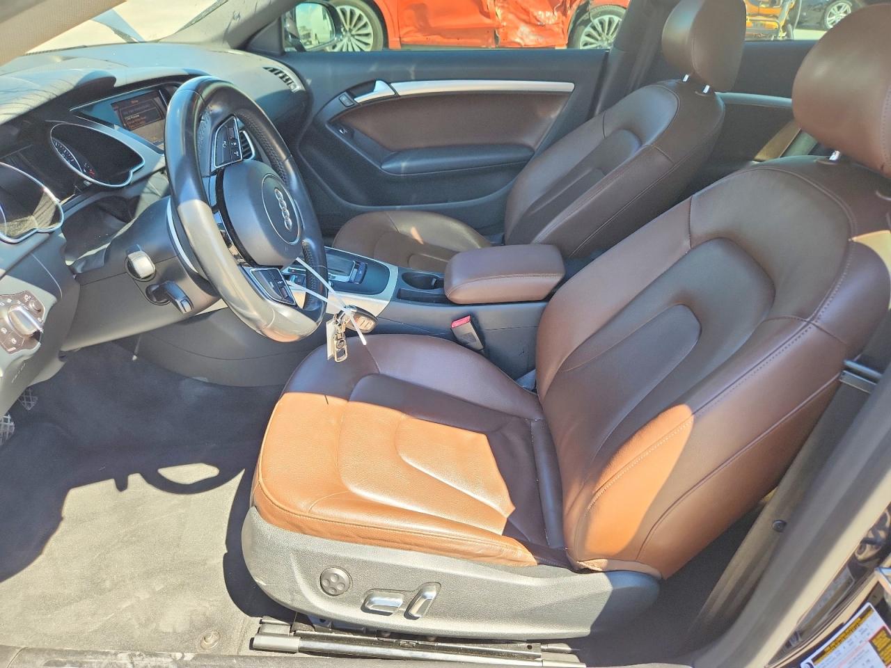 2014 Audi A5 Premium Plus Black vin: WAULFAFR9EA010225