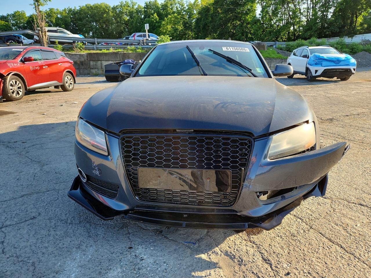2010 Audi A5 Premium Plus Gray vin: WAULFAFRXAA004931