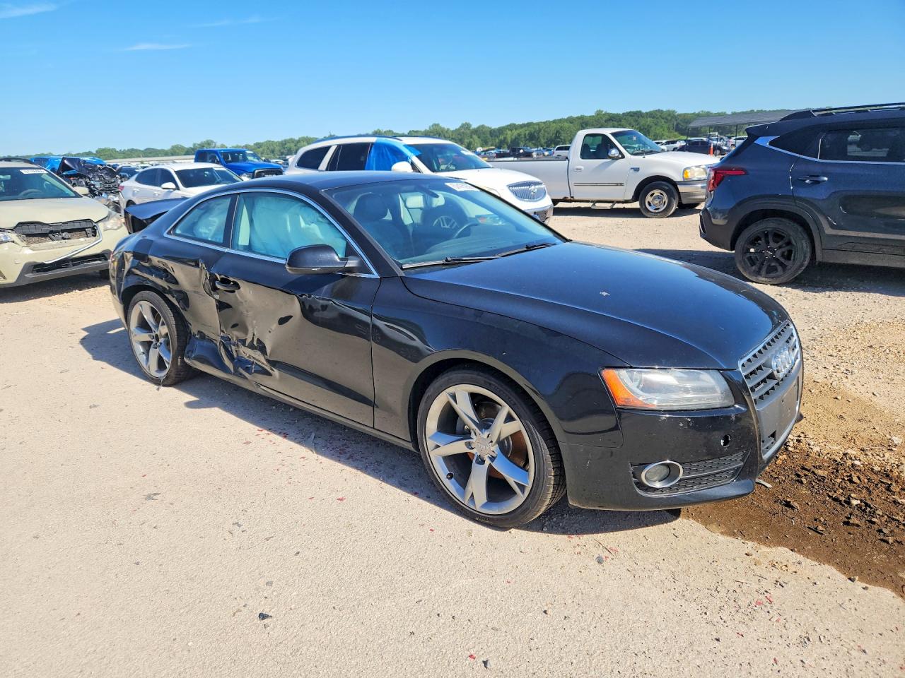 2012 Audi A5 Premium Plus Черный vin: WAULFAFRXCA000719