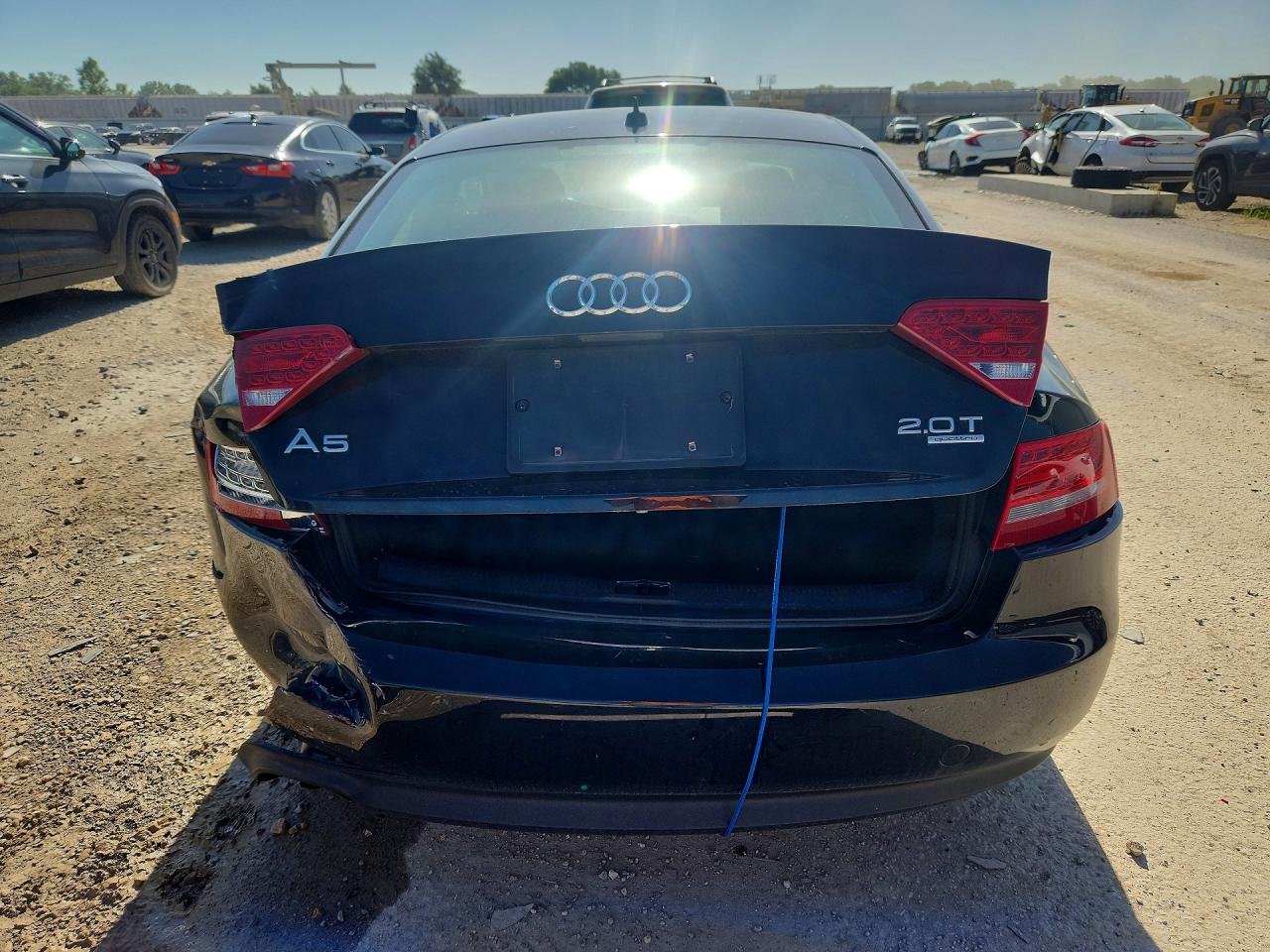 2012 Audi A5 Premium Plus Черный vin: WAULFAFRXCA000719