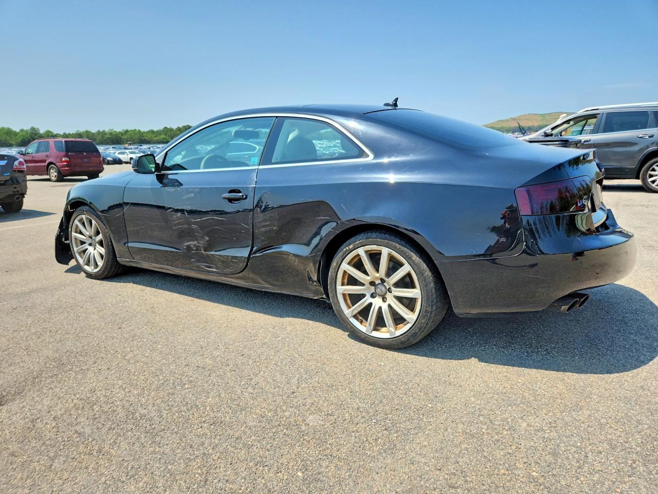 2012 Audi A5 Premium Plus Black vin: WAULFAFRXCA033607