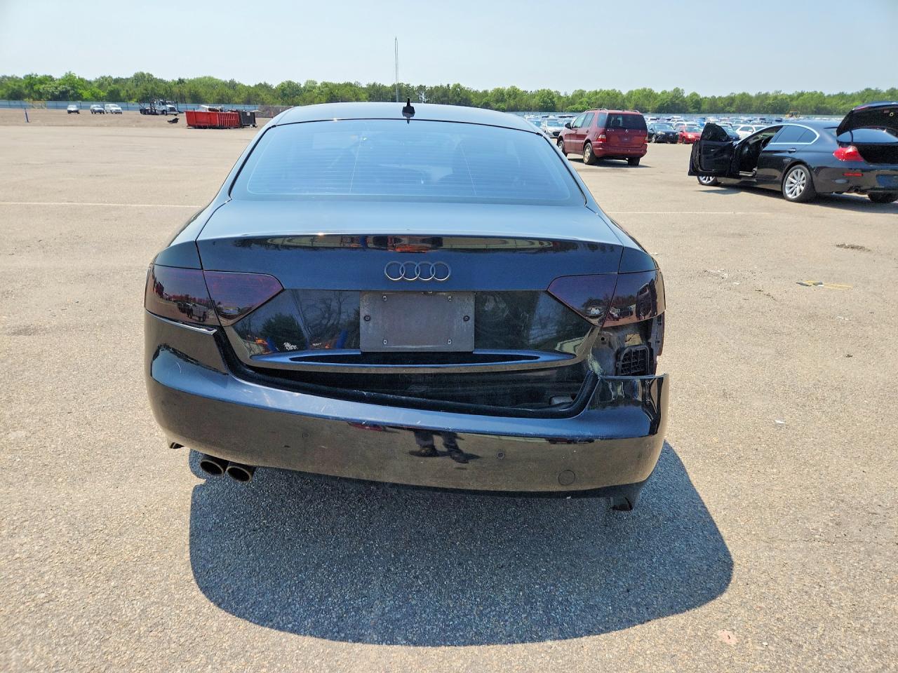 2012 Audi A5 Premium Plus Black vin: WAULFAFRXCA033607