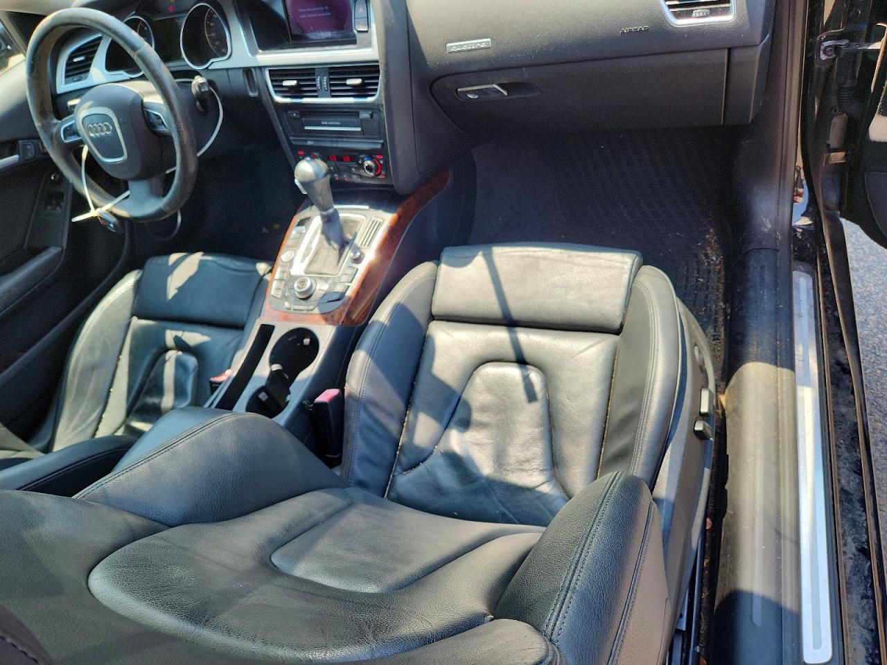 2012 Audi A5 Premium Plus Black vin: WAULFAFRXCA033607