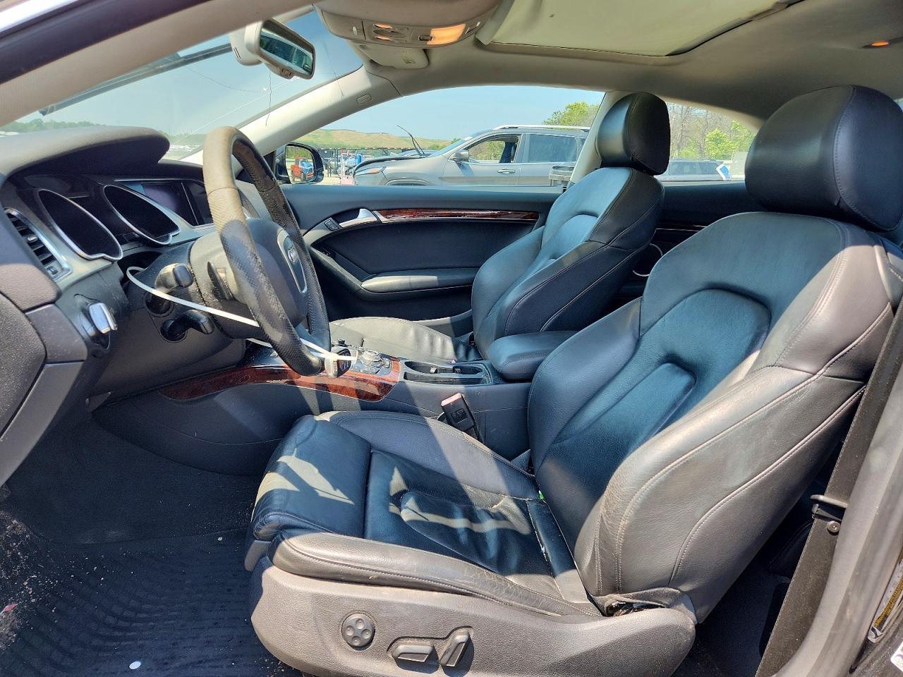 2012 Audi A5 Premium Plus Black vin: WAULFAFRXCA033607