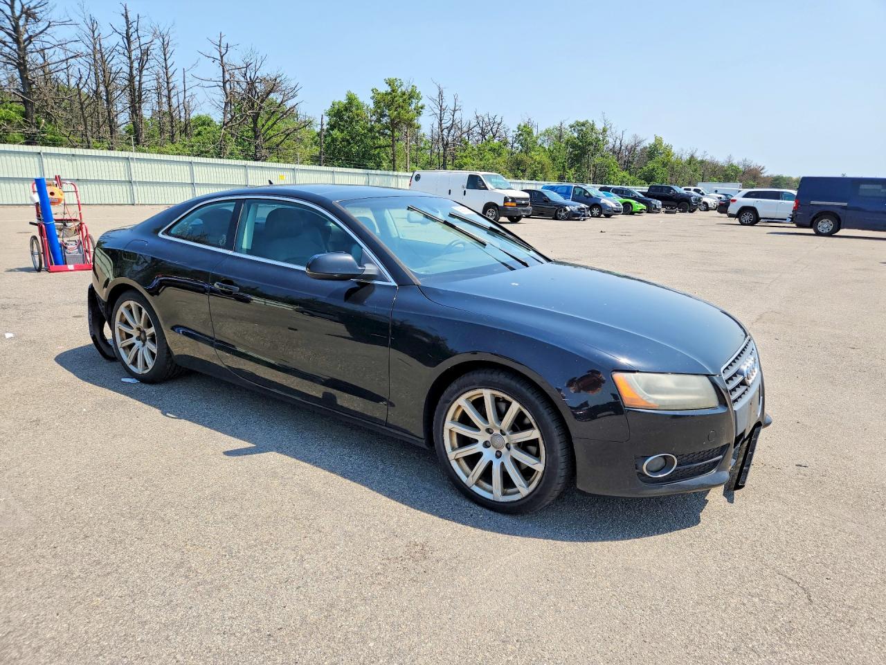 2012 Audi A5 Premium Plus Black vin: WAULFAFRXCA033607
