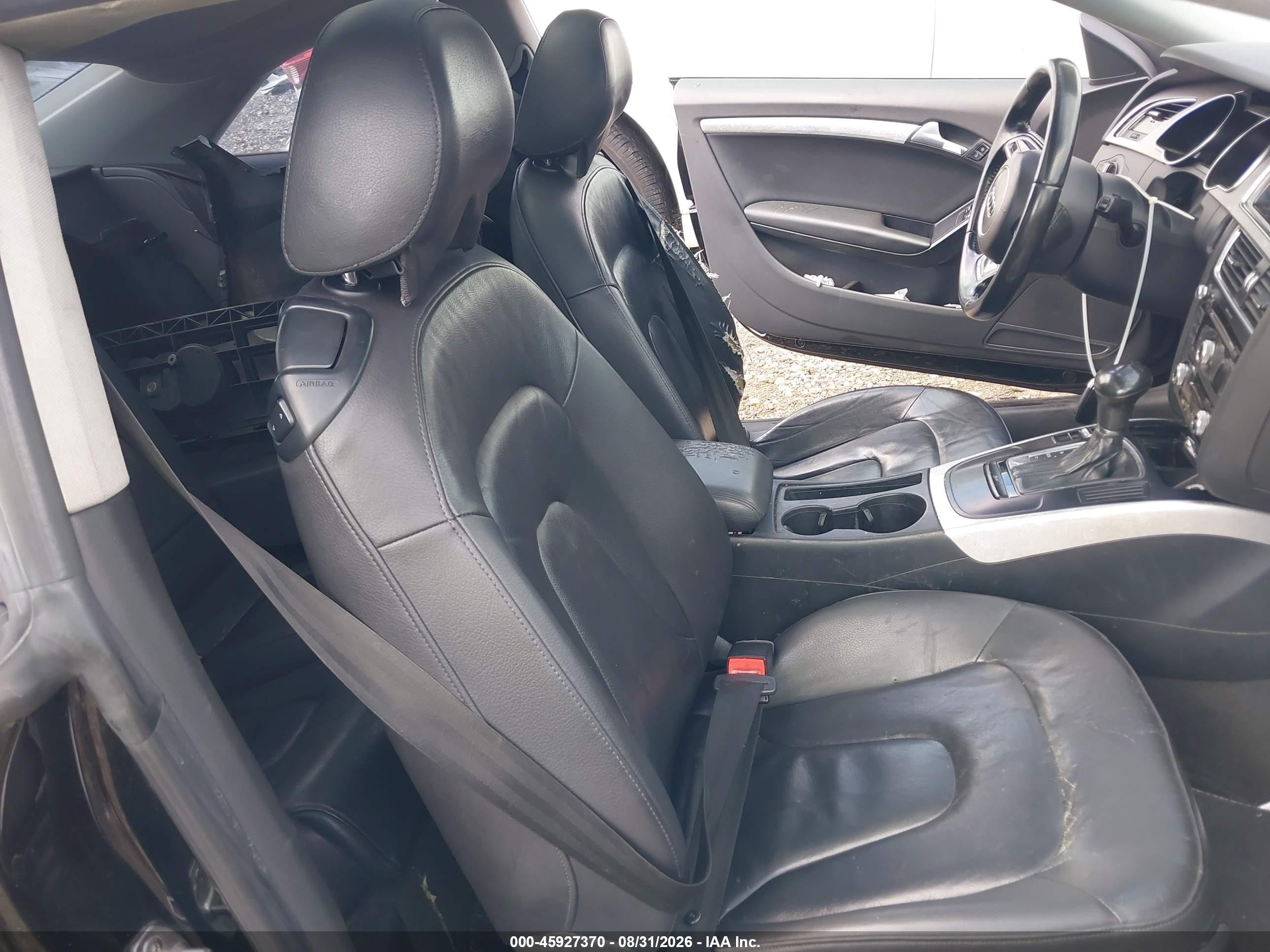 2013 Audi A5 2.0t Premium Black vin: WAULFAFRXDA002262