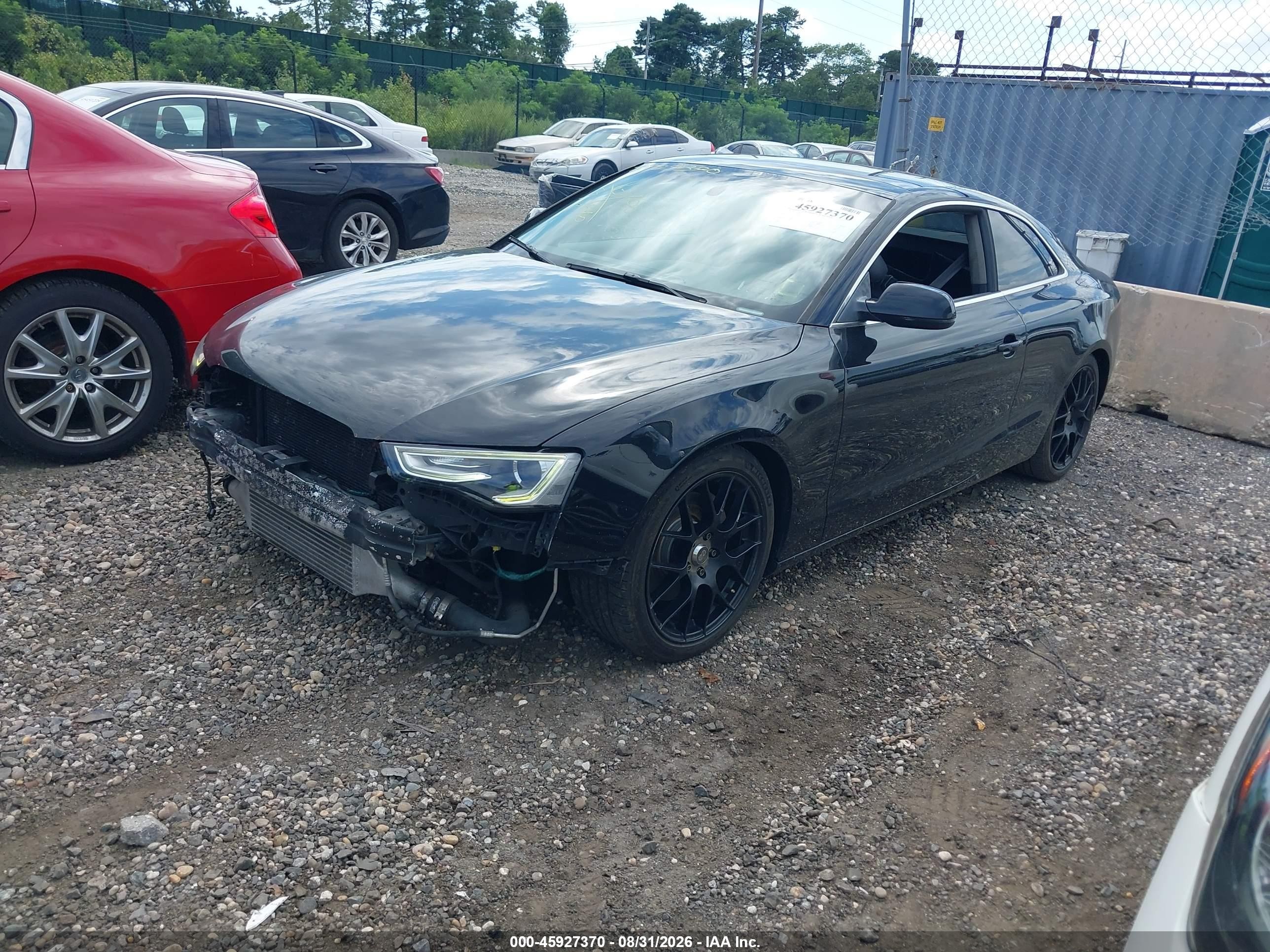 2013 Audi A5 2.0t Premium Black vin: WAULFAFRXDA002262