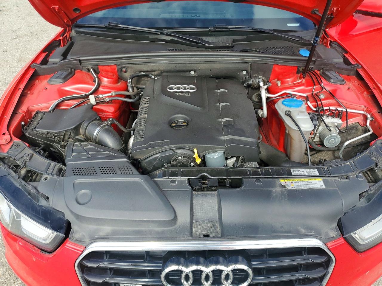 2013 Audi A5 Premium Plus Red vin: WAULFAFRXDA080282