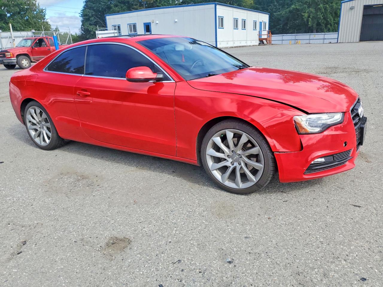 2013 Audi A5 Premium Plus Red vin: WAULFAFRXDA080282