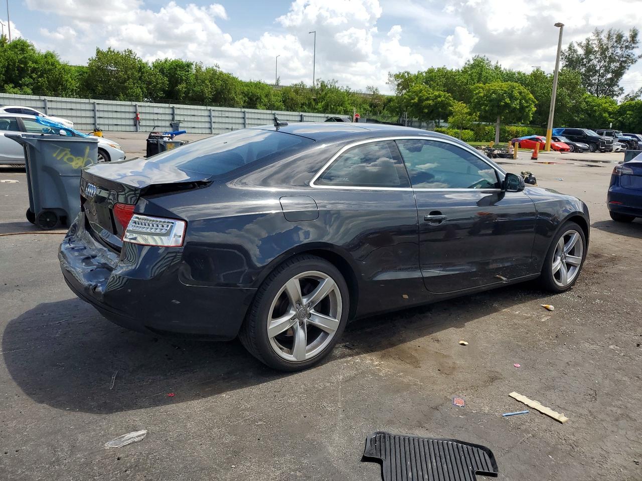 2014 Audi A5 Premium Plus Black vin: WAULFAFRXEA005017