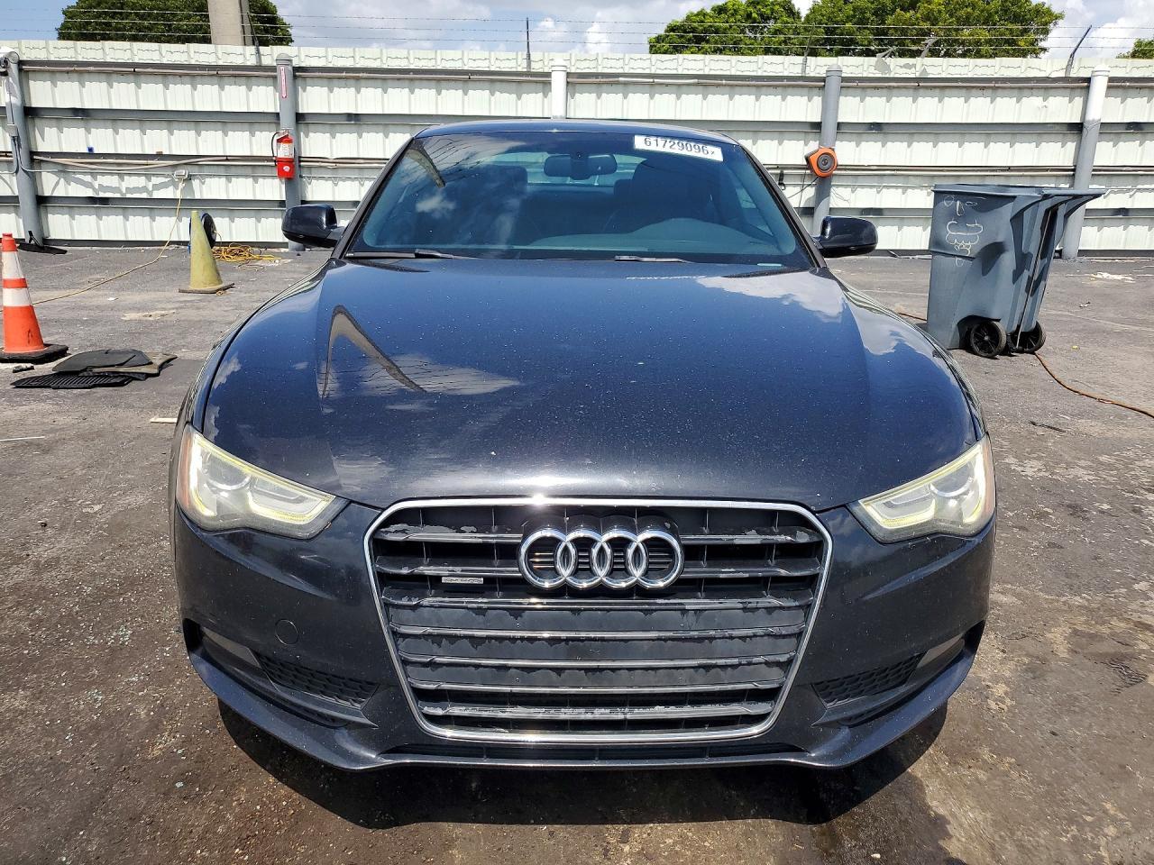2014 Audi A5 Premium Plus Black vin: WAULFAFRXEA005017