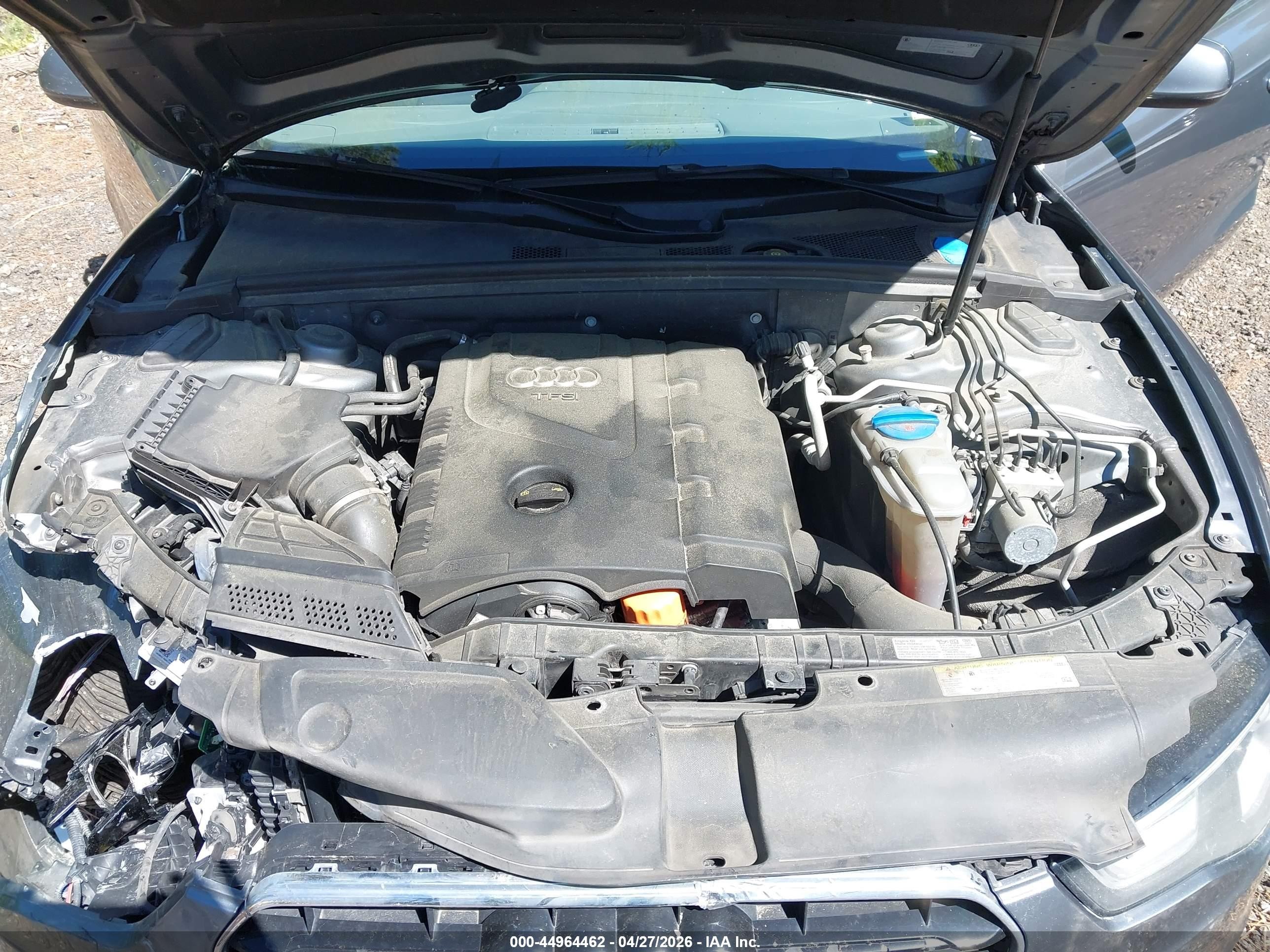 2014 Audi A5 2.0t Premium Gray vin: WAULFAFRXEA039605
