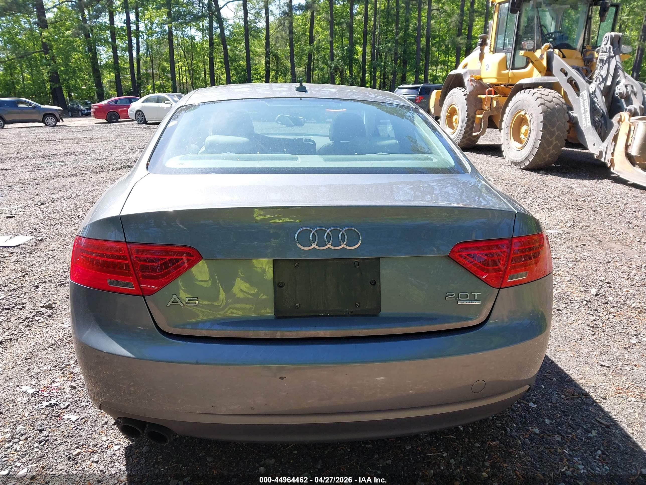 2014 Audi A5 2.0t Premium Gray vin: WAULFAFRXEA039605
