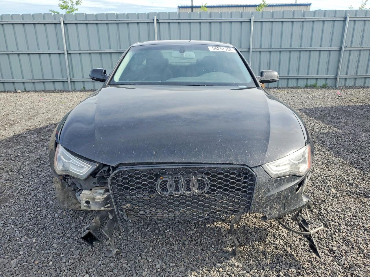 2014 Audi A5 S-line Quattro Black vin: WAULFBFR4EA005729