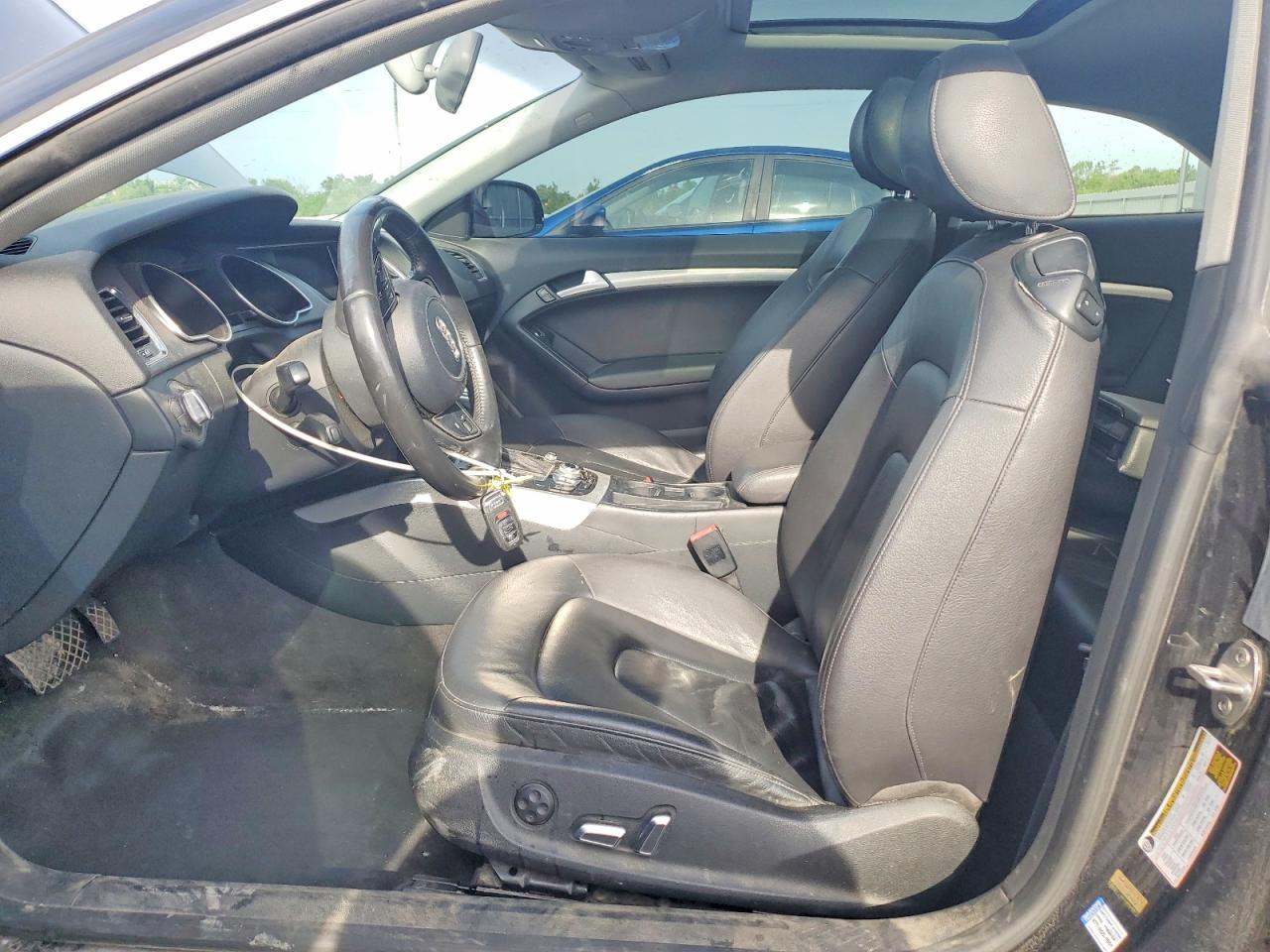 2014 Audi A5 S-line Quattro Black vin: WAULFBFR4EA005729