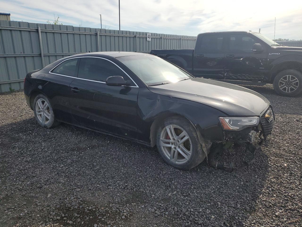2014 Audi A5 S-line Quattro Black vin: WAULFBFR4EA005729