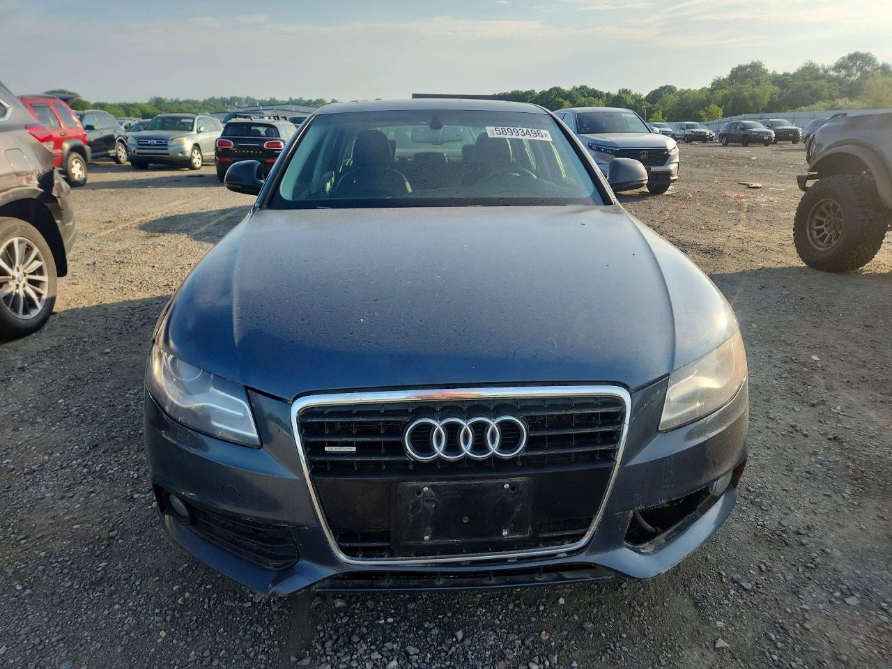 2009 Audi A4 3.2 Quattro Silver vin: WAULK78K29A085112