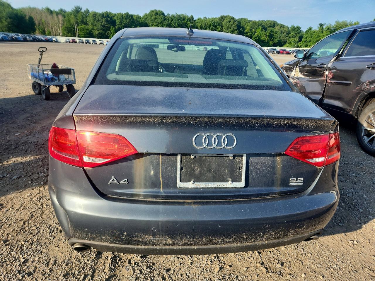 2009 Audi A4 3.2 Quattro Silver vin: WAULK78K29A085112