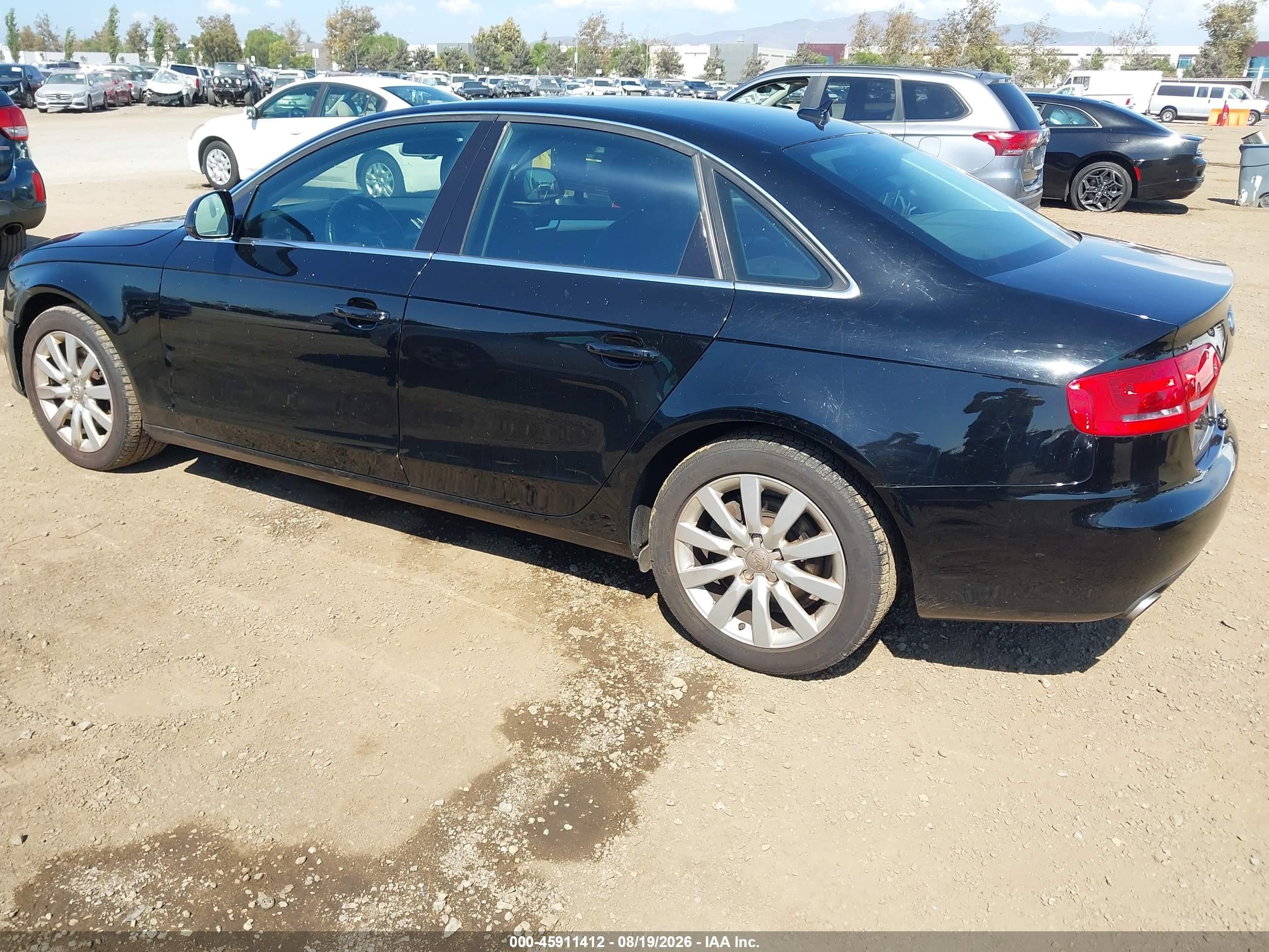 2009 Audi A4 3.2 Premium Plus Black vin: WAULK78K39N006944