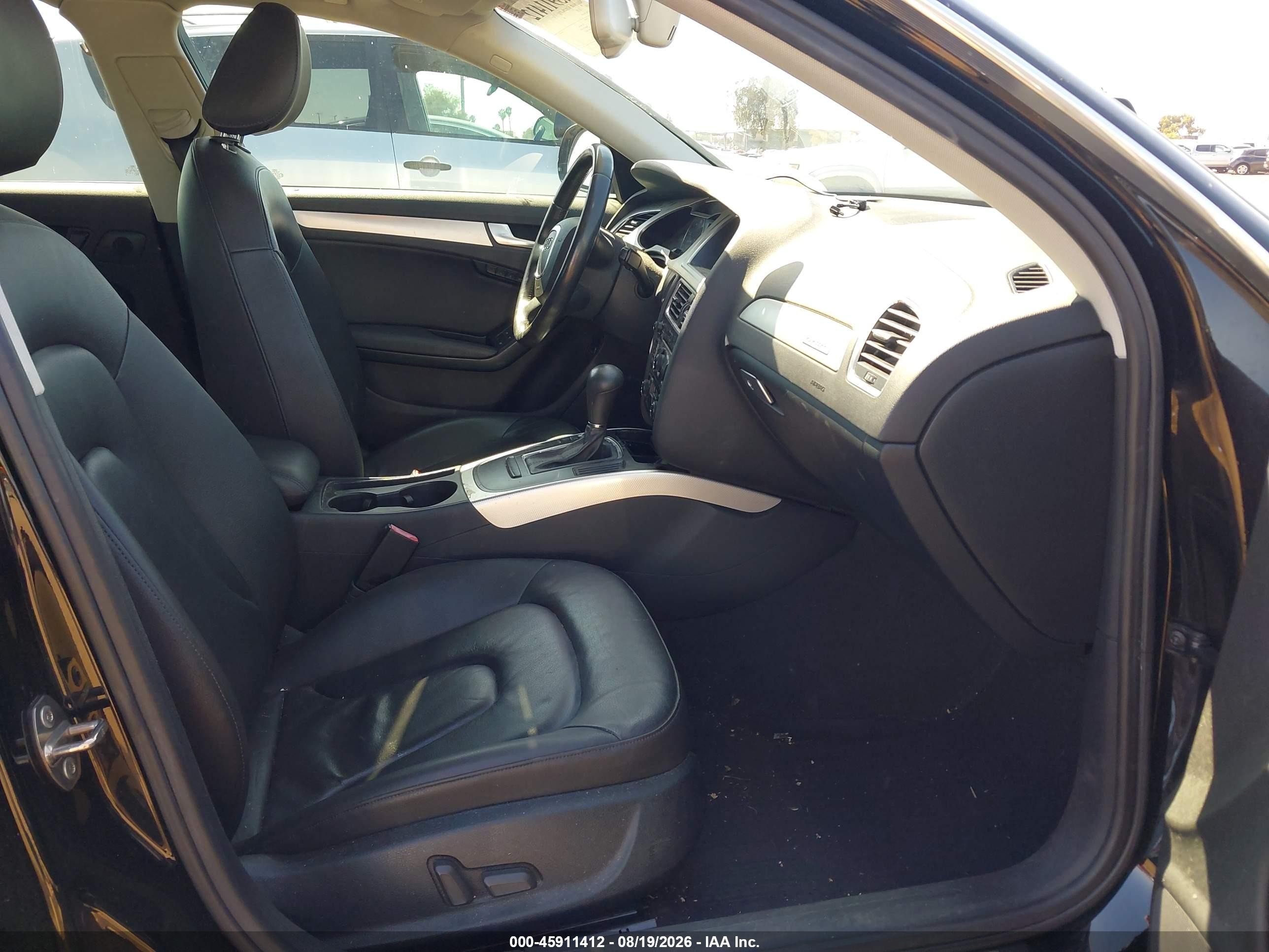 2009 Audi A4 3.2 Premium Plus Black vin: WAULK78K39N006944