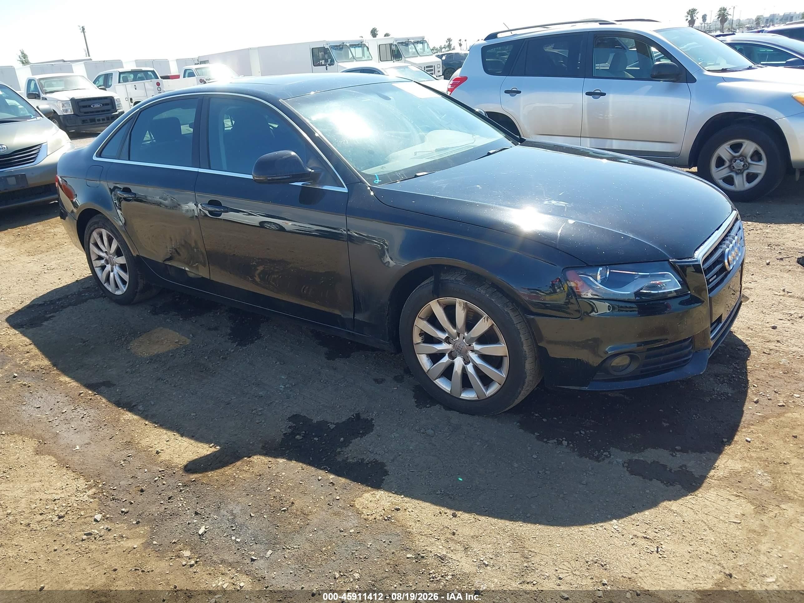 2009 Audi A4 3.2 Premium Plus Черный vin: WAULK78K39N006944