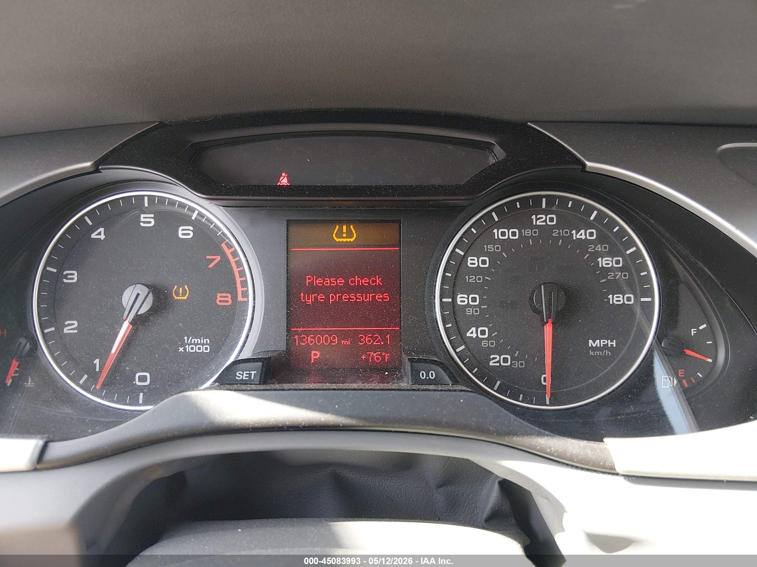 2009 Audi A4 3.2 Premium Plus Blue vin: WAULK78K99N032870