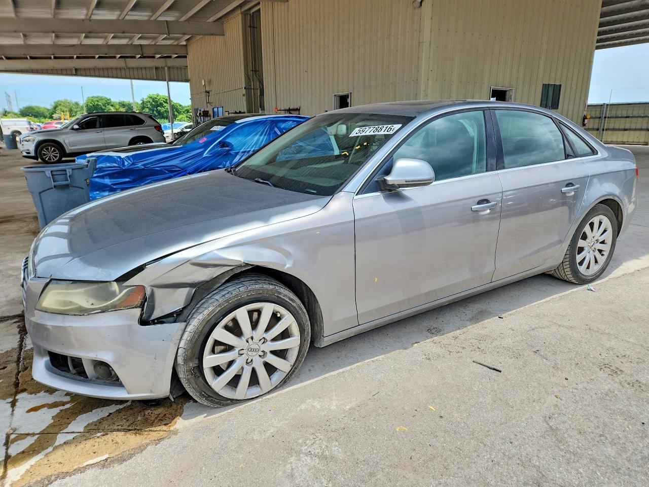 2009 Audi A4 3.2 Quattro Silver vin: WAULK98K89N034475