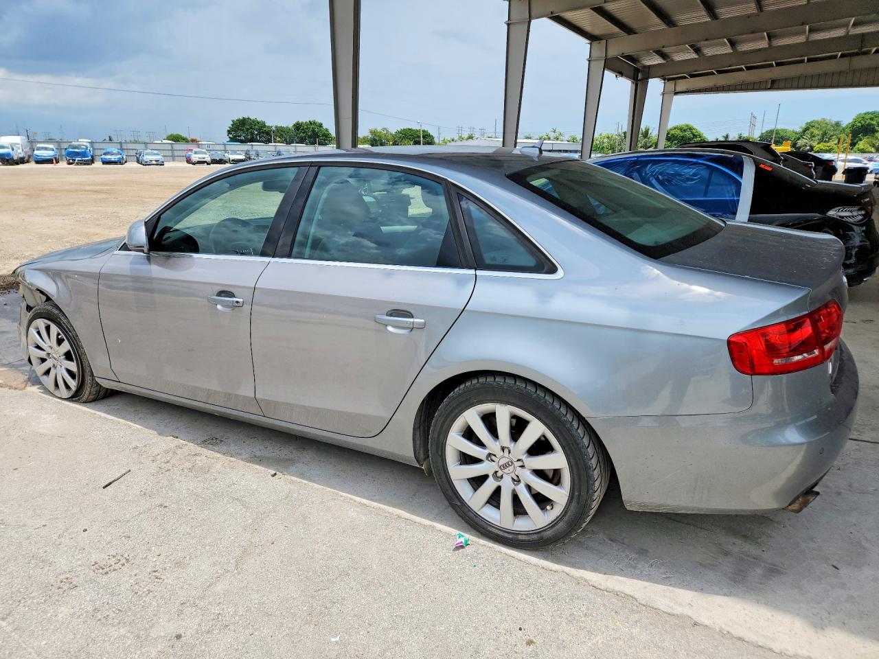 2009 Audi A4 3.2 Quattro Silver vin: WAULK98K89N034475
