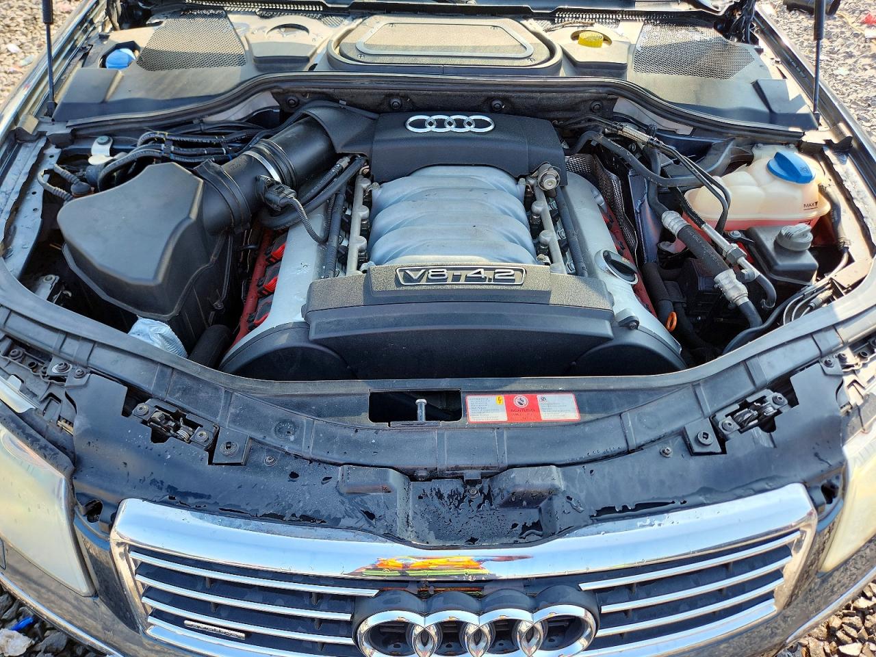 2005 Audi A8 4.2 Quattro Blue vin: WAULL44E05N013372