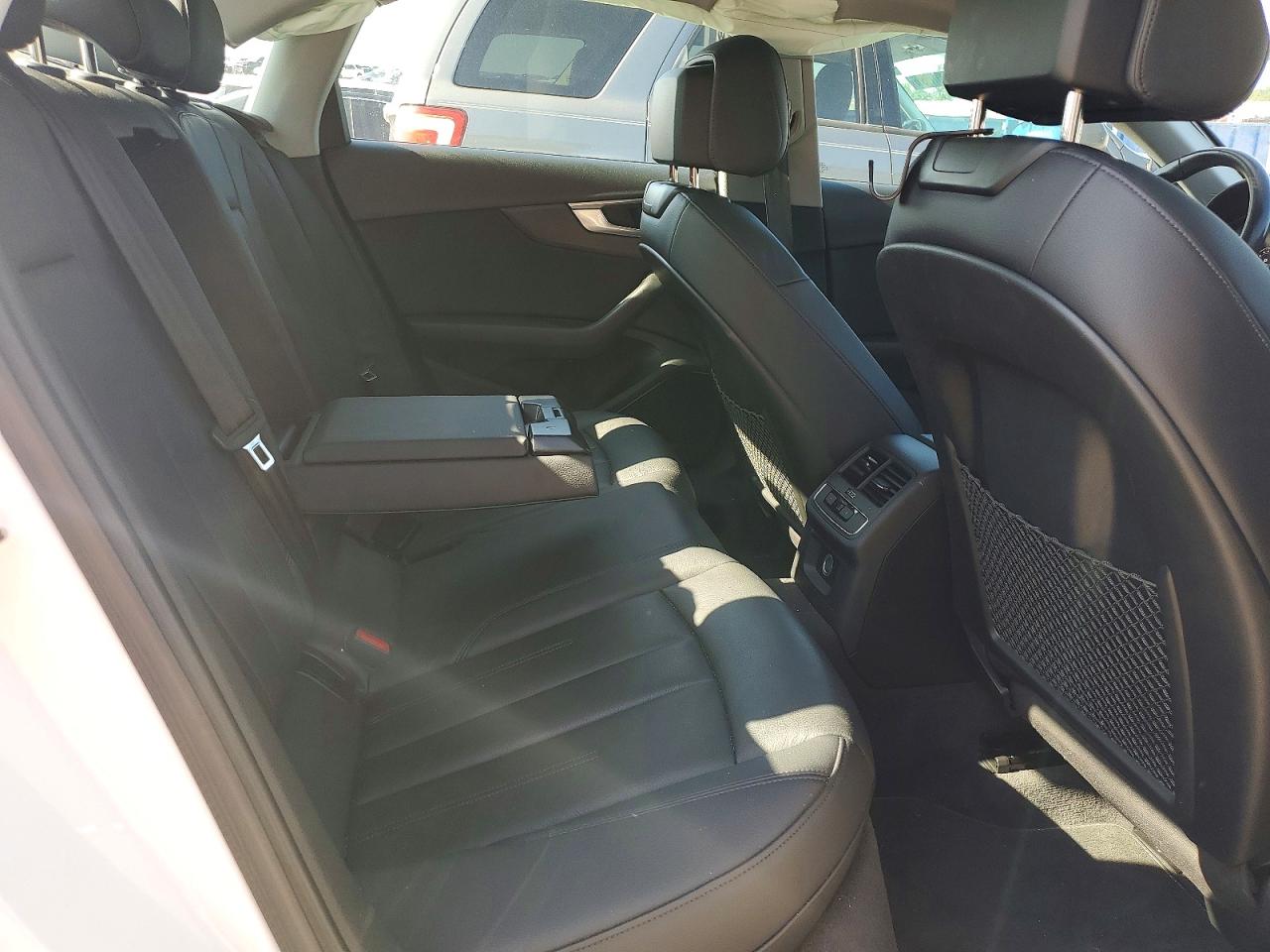 2018 Audi A4 Premium Plus White vin: WAULMAF41JA221200