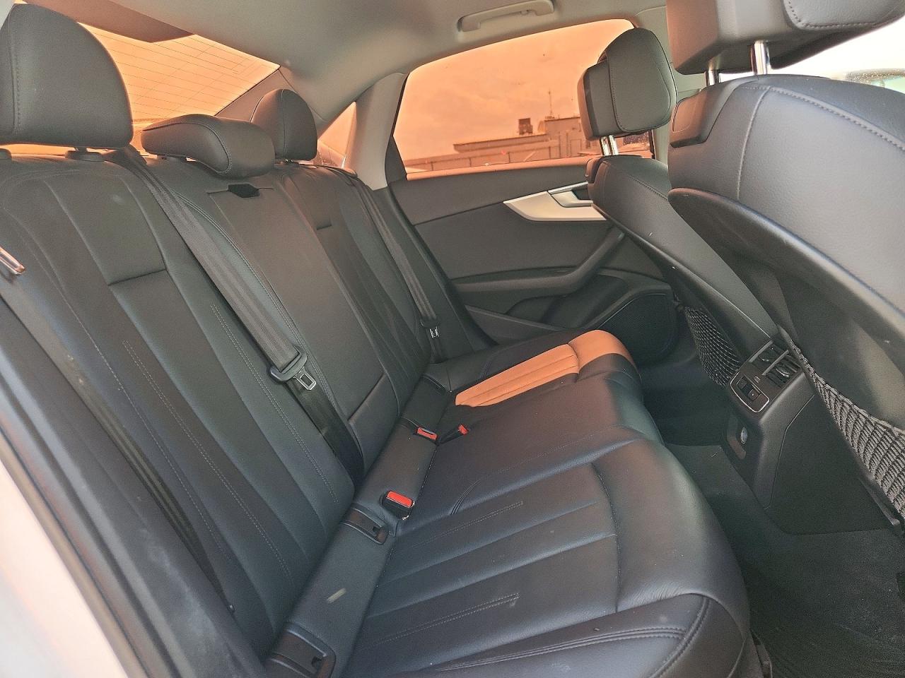 2018 Audi A4 Premium Plus White vin: WAULMAF47JA093741