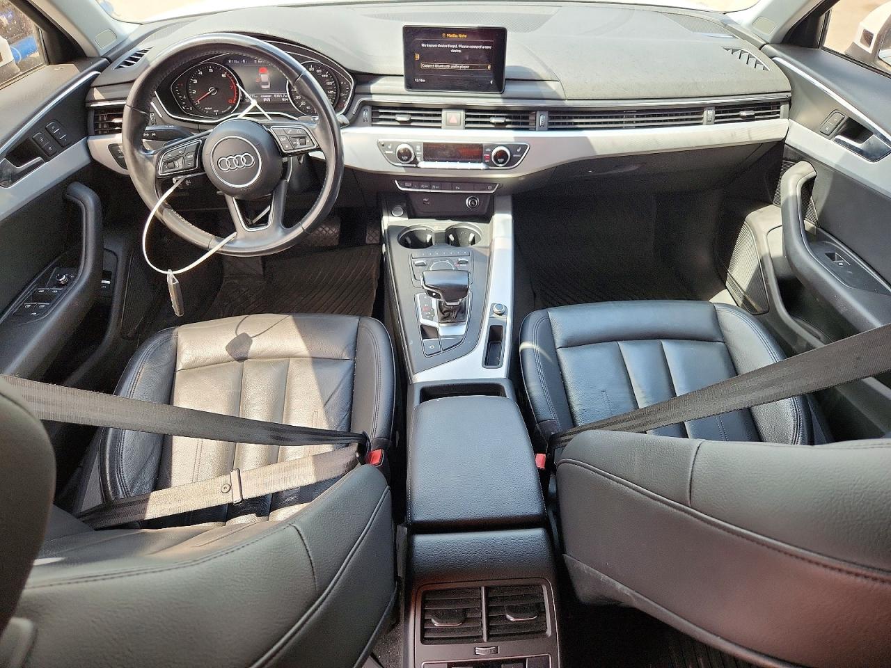 2018 Audi A4 Premium Plus White vin: WAULMAF47JA093741