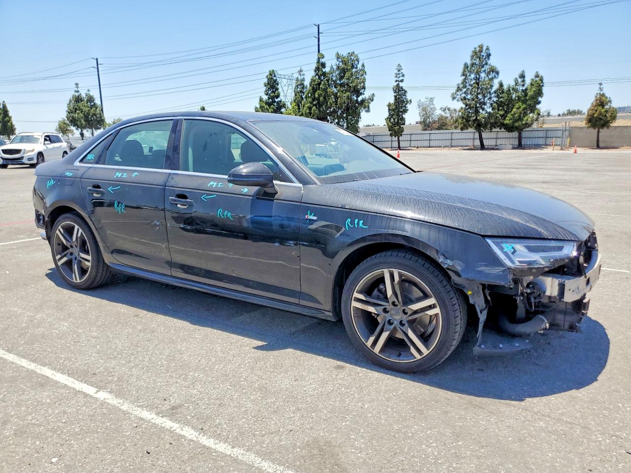 2018 Audi A4 Premium Plus Black vin: WAULMAF47JN005571