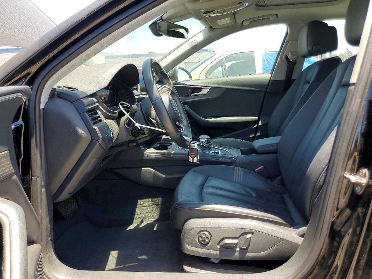 2018 Audi A4 Premium Plus Black vin: WAULMAF47JN005571