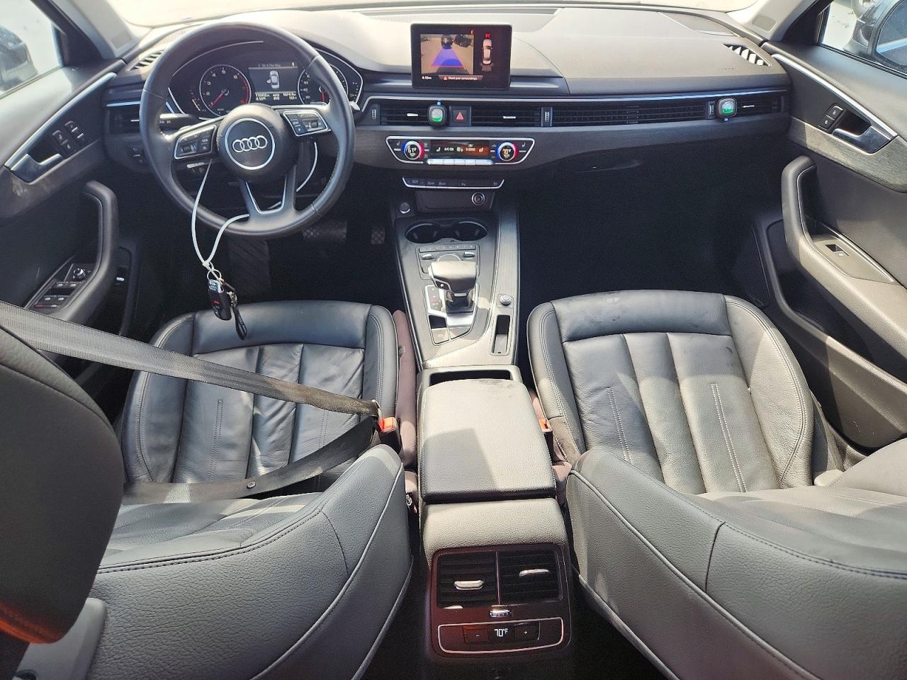 2017 Audi A4 Premium Plus Black vin: WAULNAF43HN008281