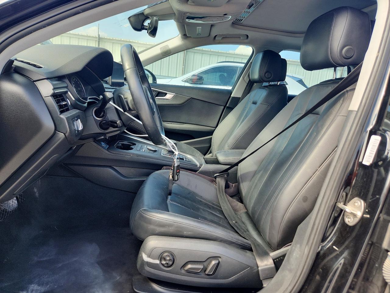 2017 Audi A4 Premium Plus Black vin: WAULNAF43HN008281