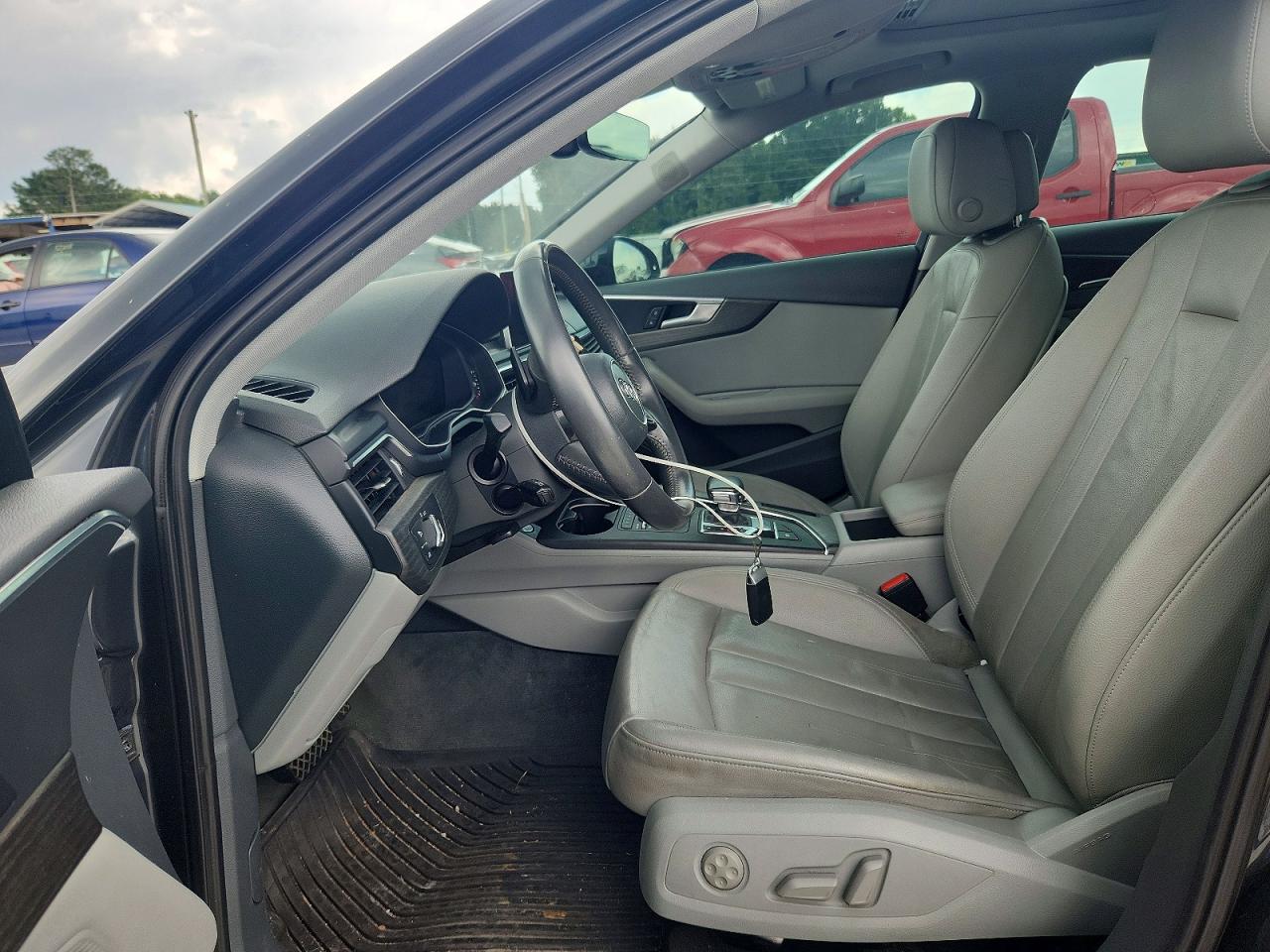 2017 Audi A4 Premium Plus Gray vin: WAULNAF44HN014574