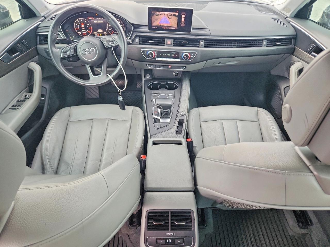 2017 Audi A4 Premium Plus Gray vin: WAULNAF44HN014574