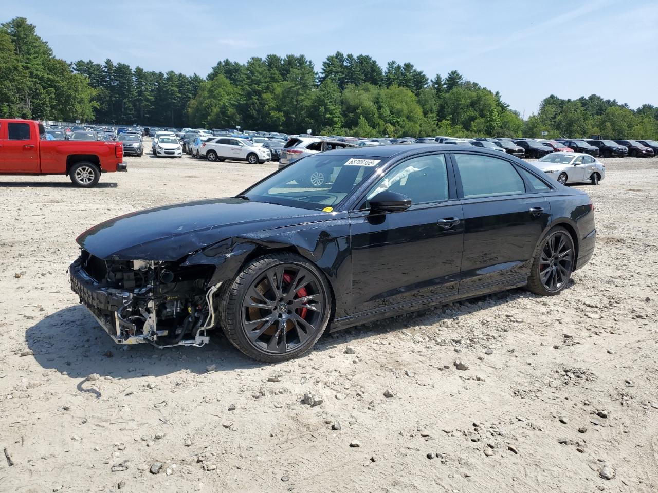 2025 Audi S8    Black vin: WAULSAF82SN006962