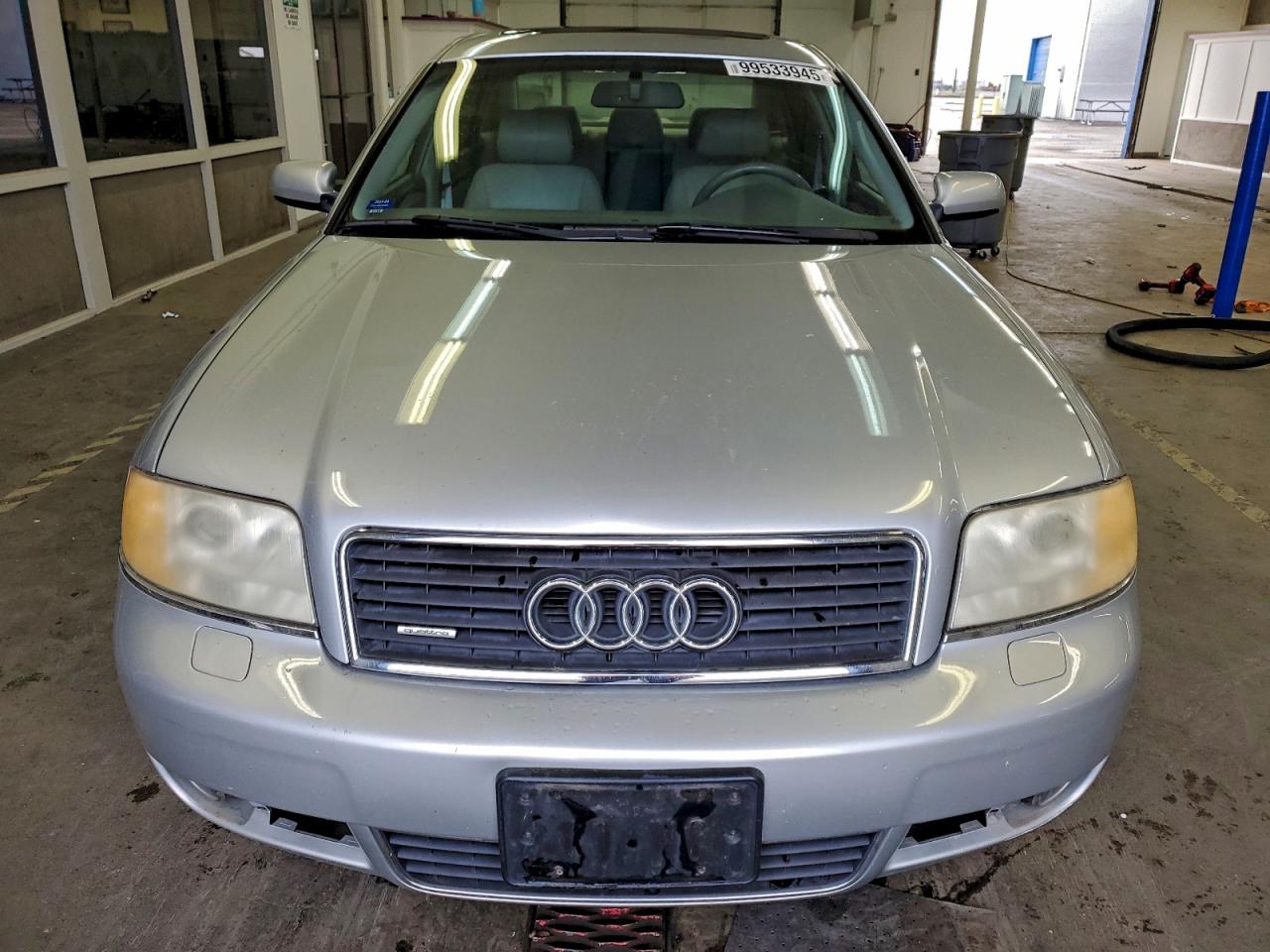 2002 Audi A6 3.0 Quattro Silver vin: WAULT54B32N076361