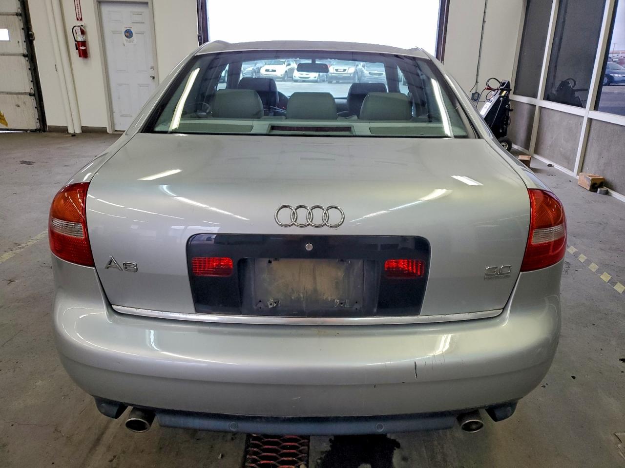 2002 Audi A6 3.0 Quattro Silver vin: WAULT54B32N076361