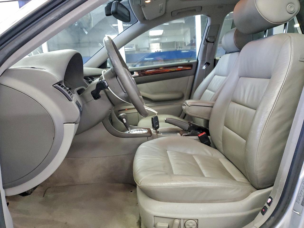 2002 Audi A6 3.0 Quattro Silver vin: WAULT54B32N076361