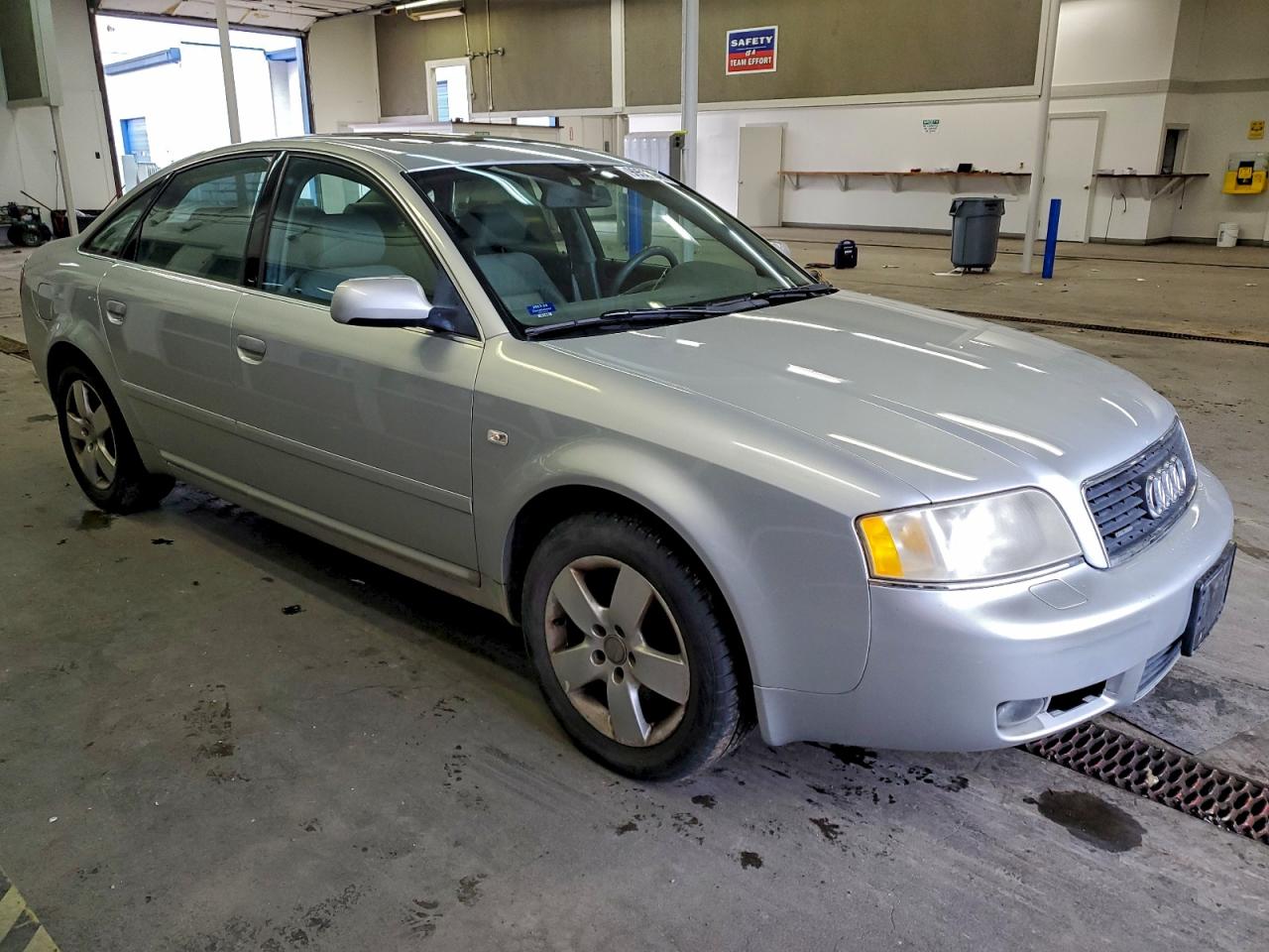 2002 Audi A6 3.0 Quattro Silver vin: WAULT54B32N076361