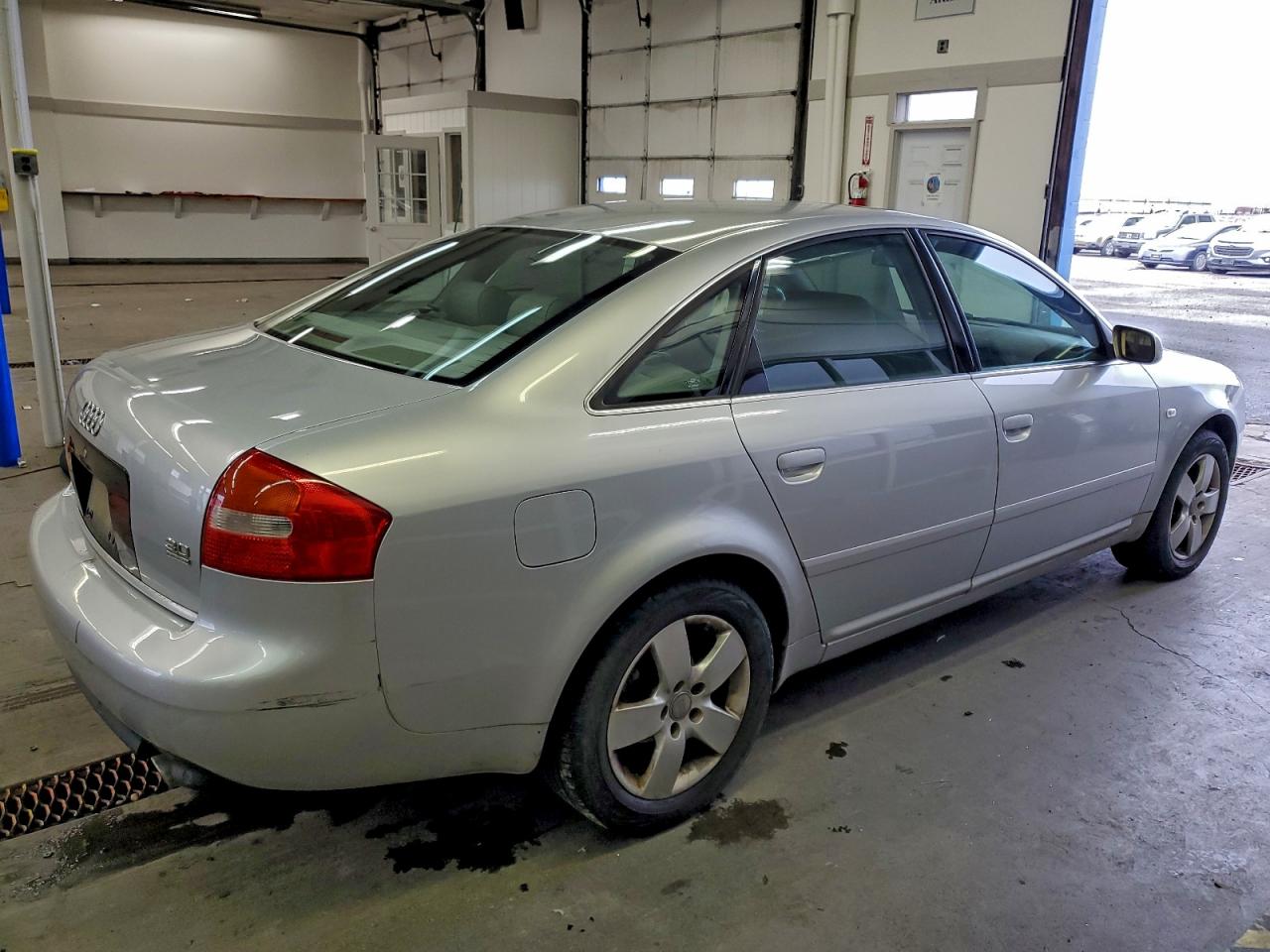 2002 Audi A6 3.0 Quattro Silver vin: WAULT54B32N076361