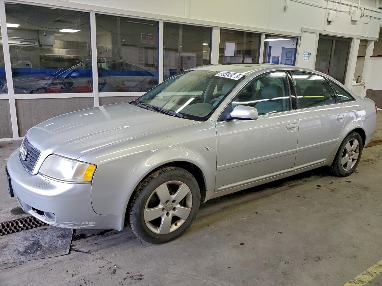 2002 Audi A6 3.0 Quattro Silver vin: WAULT54B32N076361