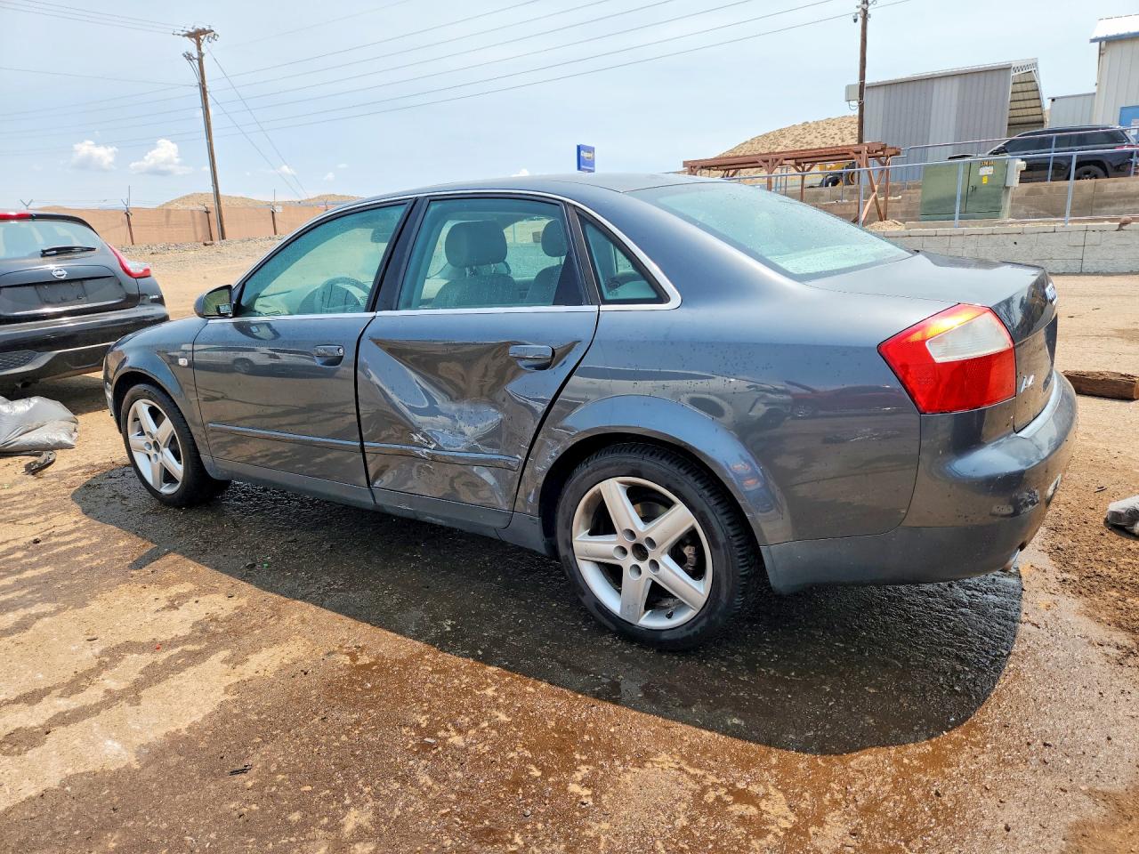 2003 Audi A4 3.0 Quattro Синий vin: WAULT58E43A131655